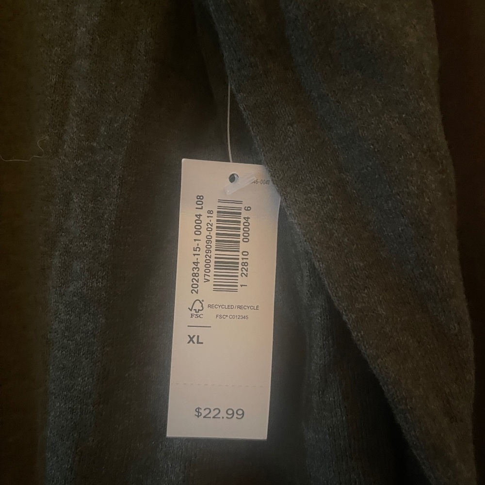 Old Navy Olive Green Open Cardigan Sweater
